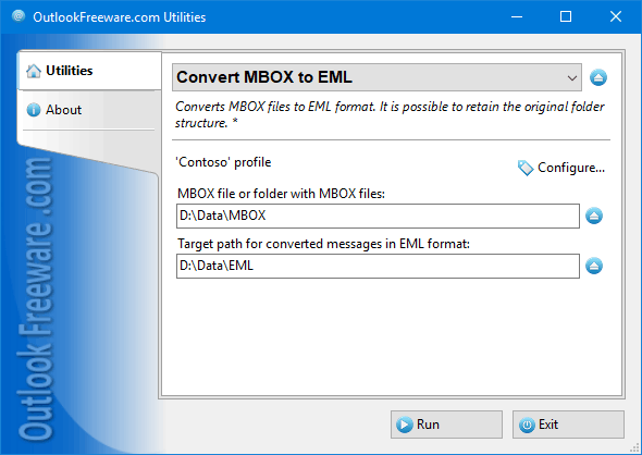 Convert MBOX to EML