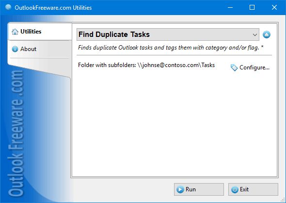 Find Duplicate Tasks for Outlook