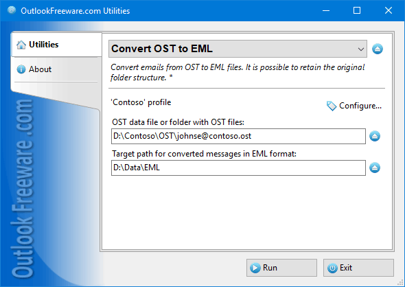 Windows 8 Convert OST to EML for Outlook 5.0 full Windows 8 Convert OST to EML for Outlook full