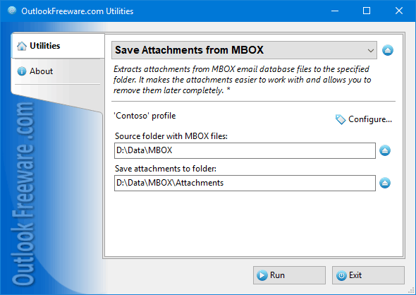 Windows 7 Save Attachments from MBOX Files 4.11 full