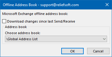 Download Outlook Offline Address Book