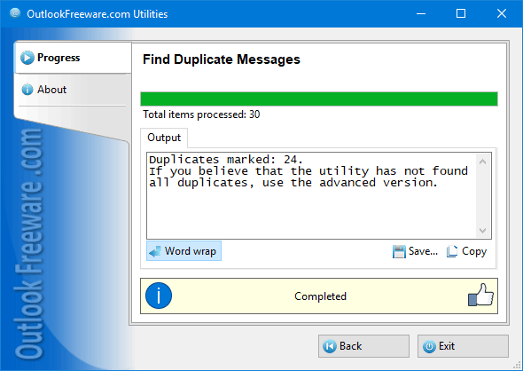 remove duplicate messages review remove duplicate messages review