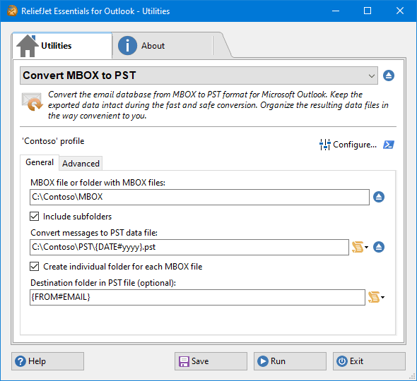 MBOX to PST Converter
